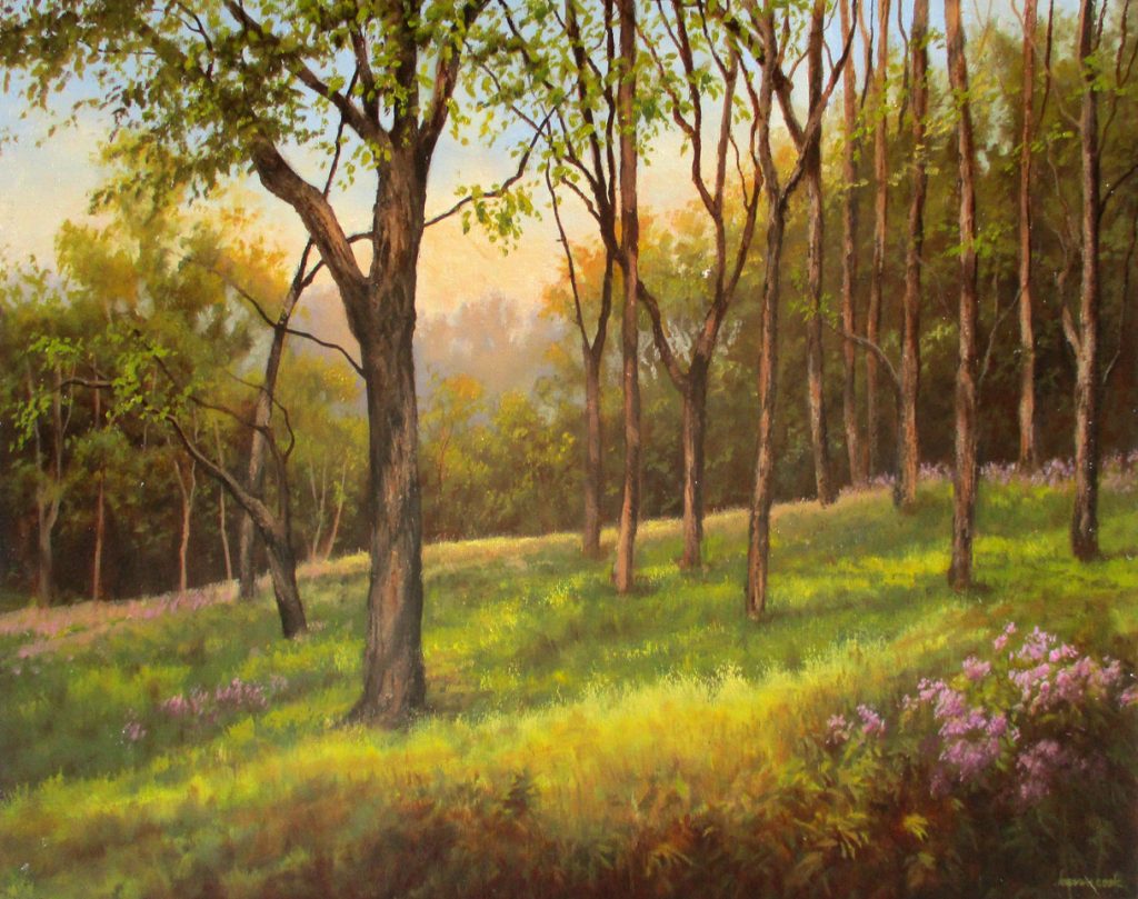 A Grove of Woven Light by Kevin Cook